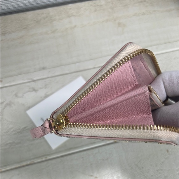 Louis Vuitton  Studded Clemence Damier Azur Wallet - Picture 9 of 16